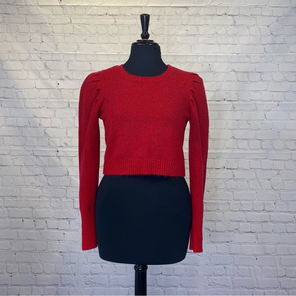 Wild Fable red sweater, size S
